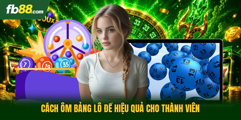 Cách ôm bảng lô đề hiệu quả cho thành viên