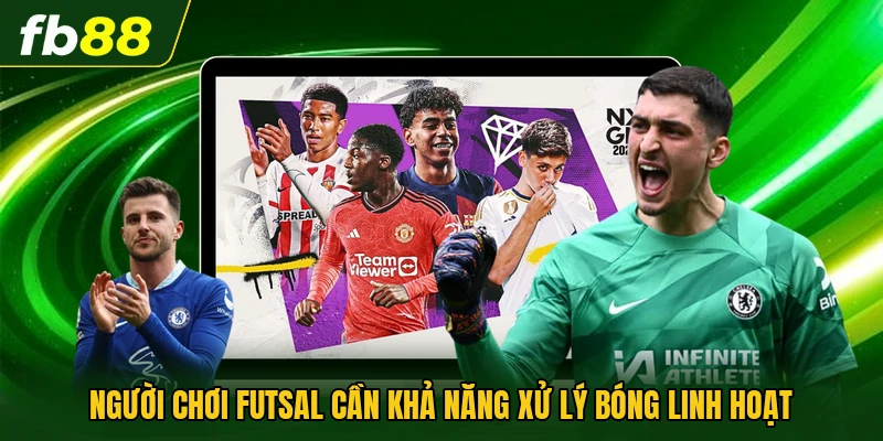 Bóng Đá Futsal Là Gì? Tìm Hiểu Luật Chơi Và Đặc Điểm Nổi Bật 2 Người chơi Futsal cần khả năng xử lý bóng linh hoạt