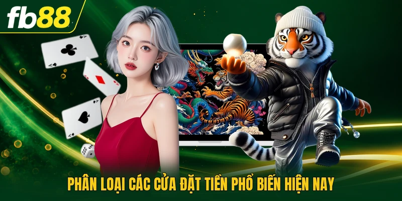 Phân loại các cửa đặt tiền phổ biến hiện nay
